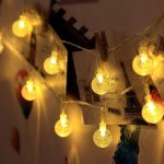 20 Led Crystal Ball Decorative String Lights 2