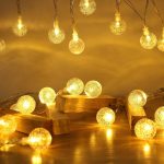 20 Led Crystal Ball Decorative String Lights 3